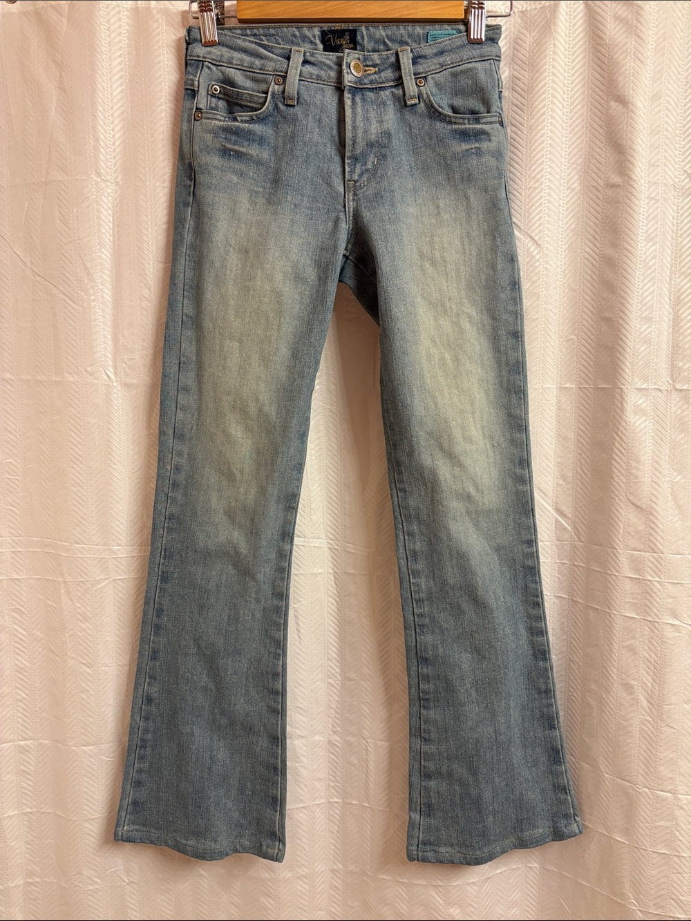 Y2k Something Edwin Vienus Jeans flared denim Altered 28" Inseam (Petite Fit)